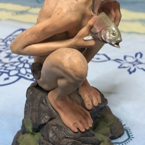 Lord of the Rings The Two Towers Sméagol Collectible Figure like new