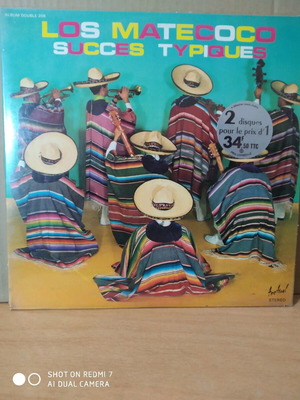 Los Matecoco Succes Typiques double vinyl like new, two discs