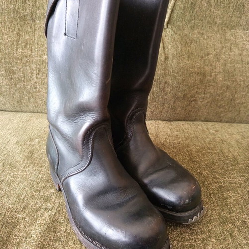 Wermacht boots No40 used, authentic, excellent condition