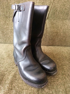 Wermacht boots No40 used, authentic, excellent condition