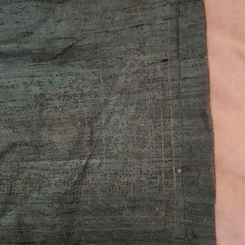 Vintage Burmese Kalaga Tapestry 92x137cm embroidered wall hanging used