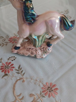 Porcelain horse decoration 15 cm like new