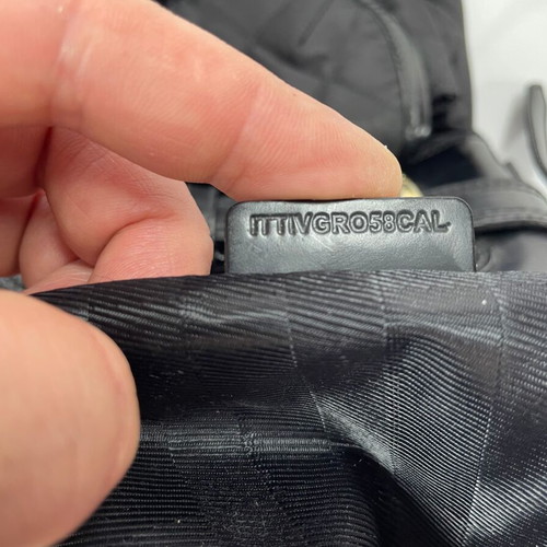 Burberry canvas black shoulder bag like new