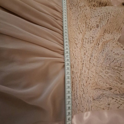 Long elegant pink dress new, size L