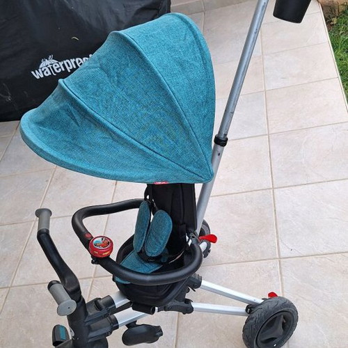 Qplay Nova Nielo petrol tricycle like new, aluminum frame