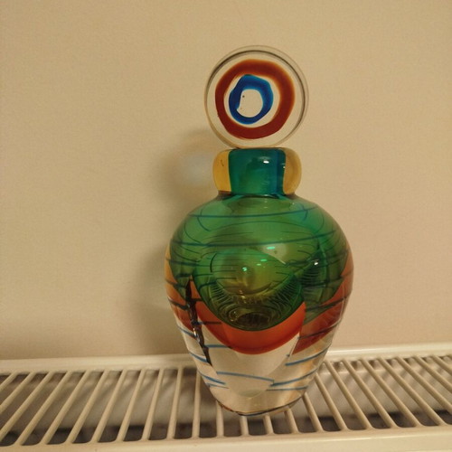 Heavy decorative vase like new