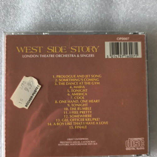 West Side Story The Collection CD like new, pop