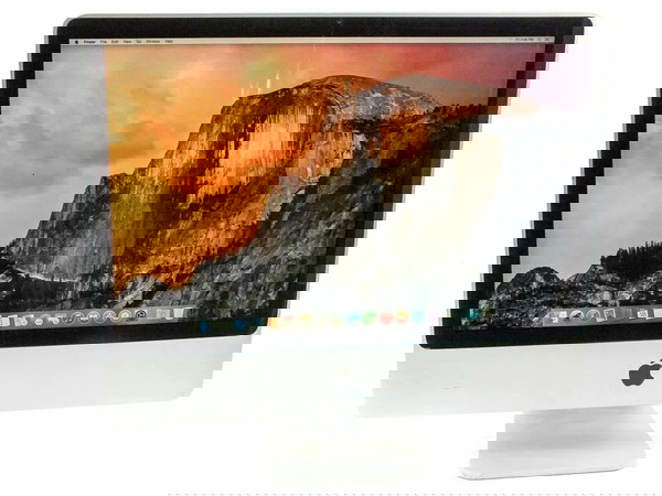 iMac A1225 με 4 GB RAM, 1 ΤΒ δίσκο και προεγκατεστημένα προγράμματα.