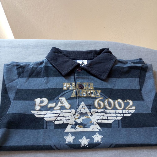 Set of 4 long-sleeve shirts for boys, sizes 104-110, ages 3-4