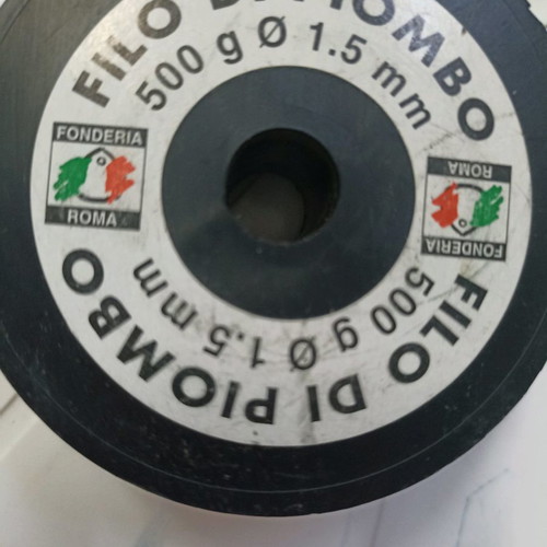 Wire for making fishing weights new Italian Fonderia Roma 500g