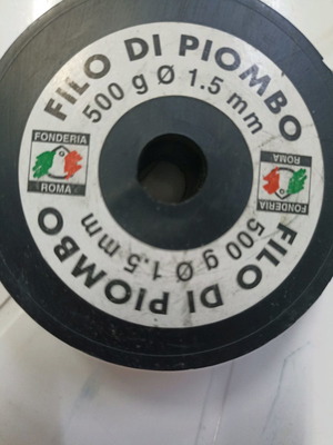 Wire for making fishing weights new Italian Fonderia Roma 500g