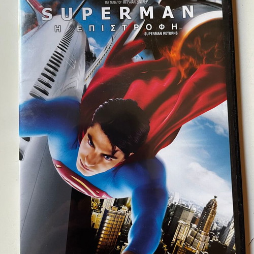 Superman Returns DVD used, action adventure sci-fi with subtitles
