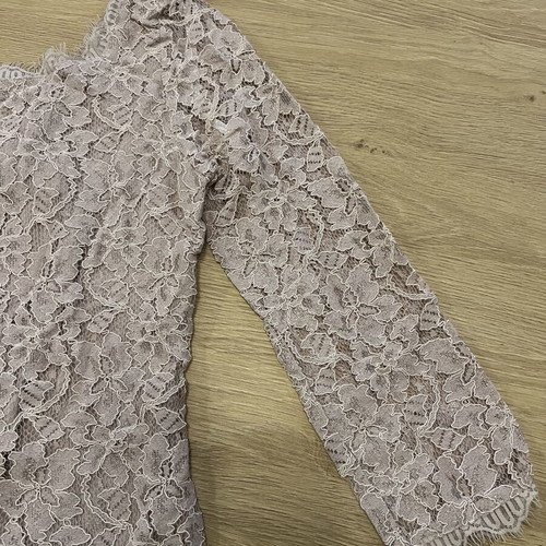 Diane Von Furstenberg dress, size M, beige