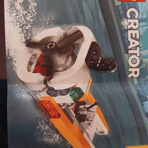 Lego 3 in 1 set with instructions without box 31071 like new