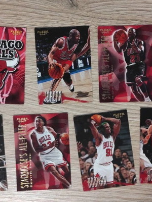 Κάρτες NBA Fleer 96-97 πακέτο 80, σαν καινούργιο