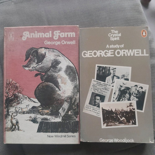 George Orwell Animal Farm and study like new, together