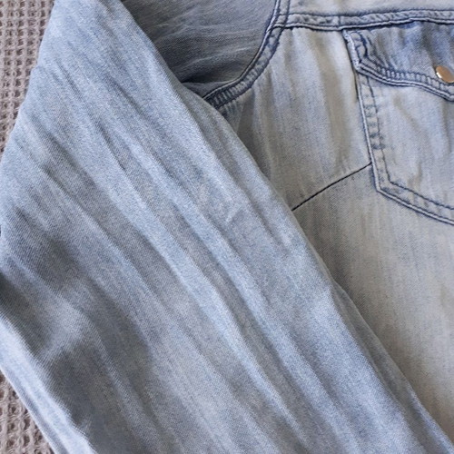 Vila women's denim shirt like new, size M, blue