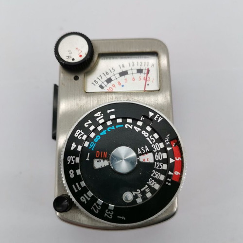 Seconic micro clipon light meter used, 1970s vintage, functional