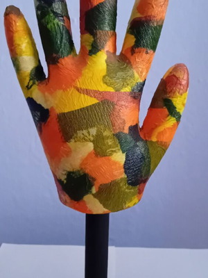 Handmade decorative jewelry or other items stand