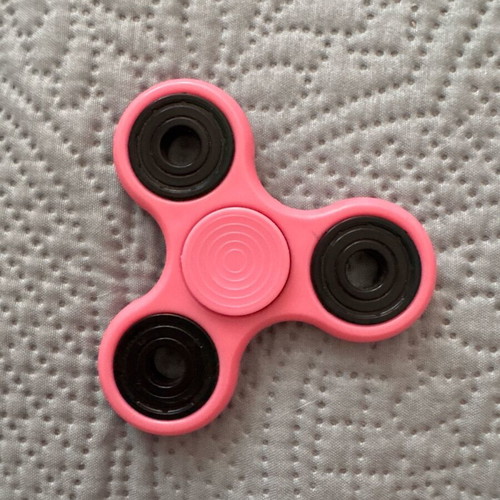 Fidget spinner like new, pink