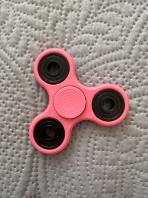 Fidget spinner like new, pink