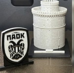 3D μοντέλο Λευκού Πύργου και έμβλημα ΠΑΟΚ καινούργιο, γνήσιο