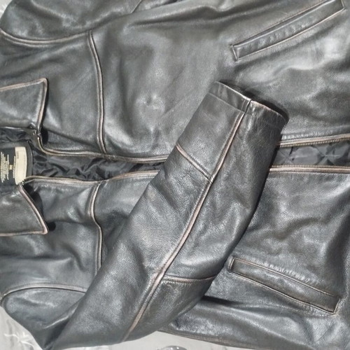 Leather Jacket Mays And Rose US Legends Large black like new