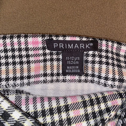 Winter Dress Primark black and pink, like new, size 152 cm