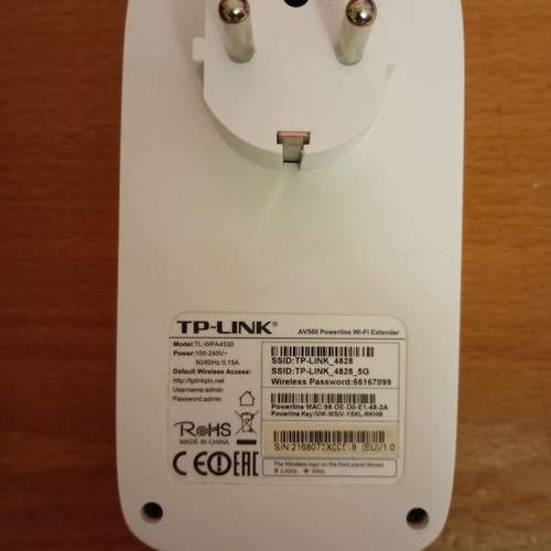 TP-Link AC powerline WiFi router