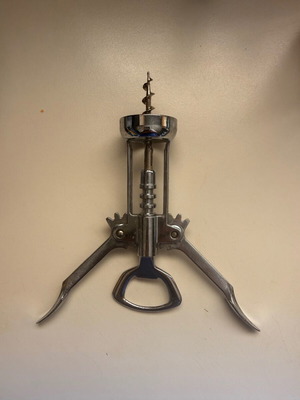 Stainless Steel Kitchen Corkscrew for Wine and Other Drinks