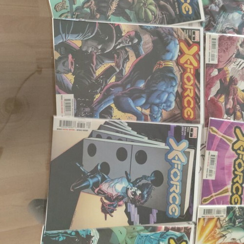 Marvel X-Force 2020 comics #1-8