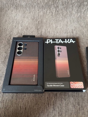 Pitaka Tactile Woven Case Sunset for Samsung Galaxy S25 Ultra like new