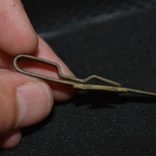 Tie clip with Iron Cross 1939-1945 used