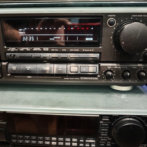 Technics RS-BX707 cassette deck used, 3 heads, made in Japan