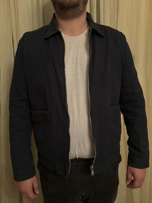 Men's outerwear blue XL like new