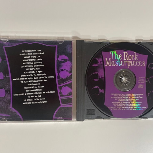 The Rock Masterpieces Vol 1 CD used, rock
