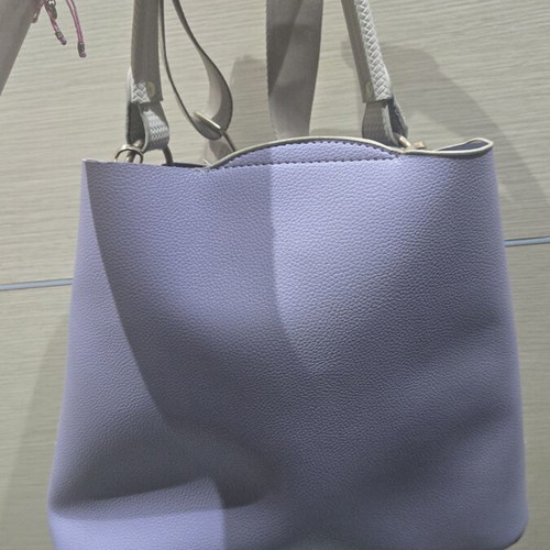 Modissimo handbag like new, beige and lilac