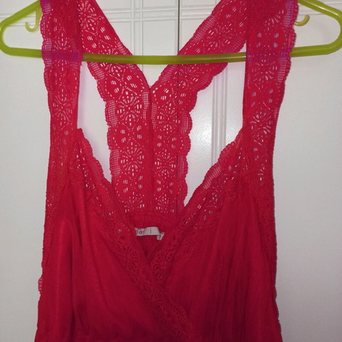 Mat Fashion dress red like new, summer style, plus size XL