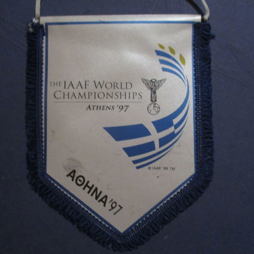 World Athletics Championships Banner Athens 97 used
