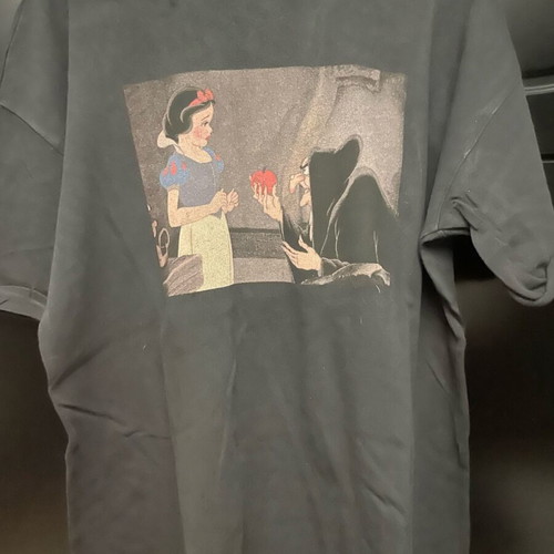 Zara Disney shirt used, size L, black