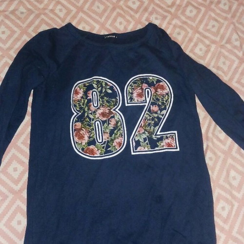 Terranova sweatshirt used, blue, size Small