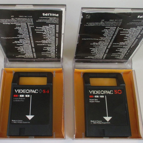 Philips Videopac G7000 retro games used, pack of 9