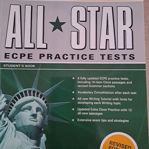 English learning books used for Michigan Proficiency exam