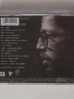 Eric Clapton Unplugged CD used, rock