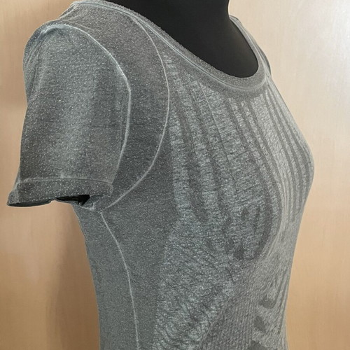 Diesel women's T-shirt used, grey, size M