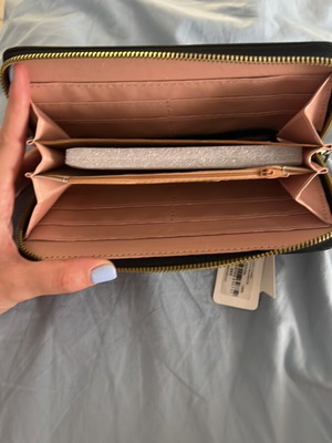 Black wallet unused