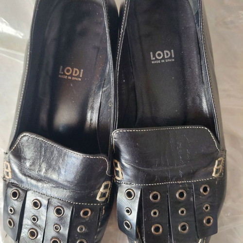 Lodi women's leather shoes size 37 like new, black