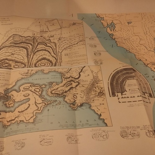 Rigas Velestinlis The Chart of Greece like new