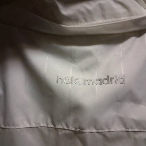 Real Madrid Windbreaker White Like New