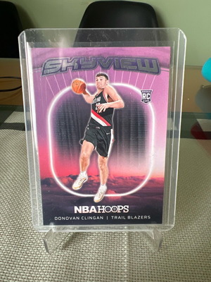 NBA Hoops Donovan Clingan rc insert καινούργιο